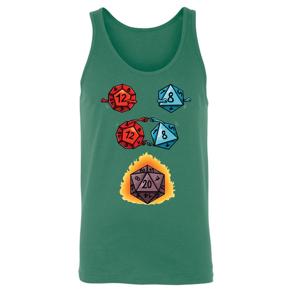 Unisex Jersey Tank - T5HY9BX6 - Kelly - 9