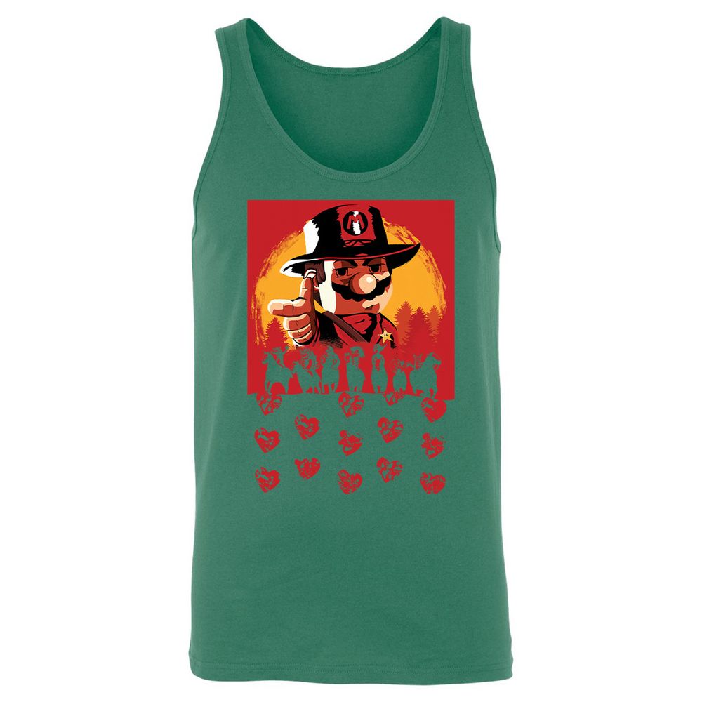 Unisex Jersey Tank - JJQBRKR4 - Kelly - 9