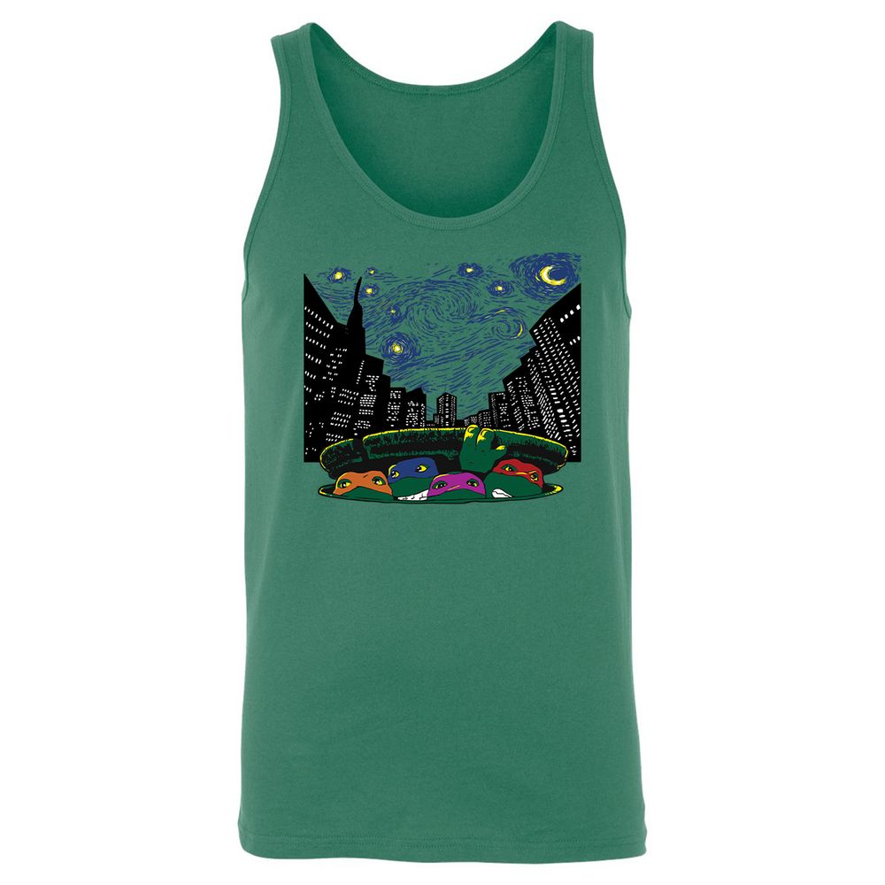 Unisex Jersey Tank - AUAHRD78 - Kelly - 9