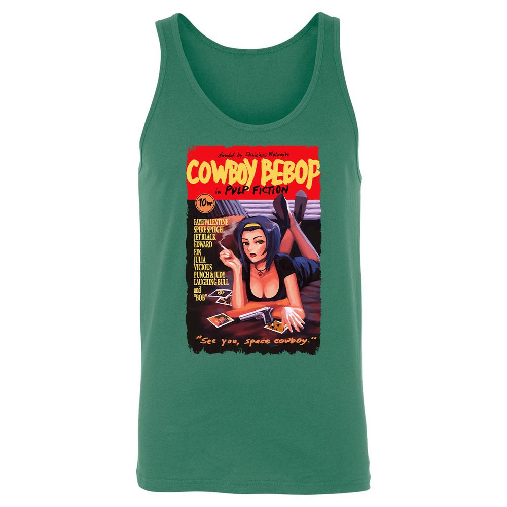 Unisex Jersey Tank - URXUJ6JG - Kelly - 9