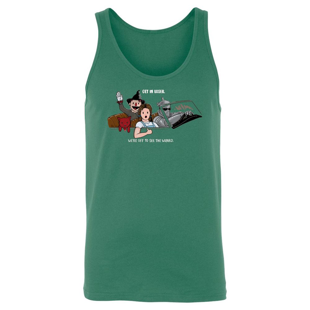 Unisex Jersey Tank - CJRHX37L - Kelly - 9