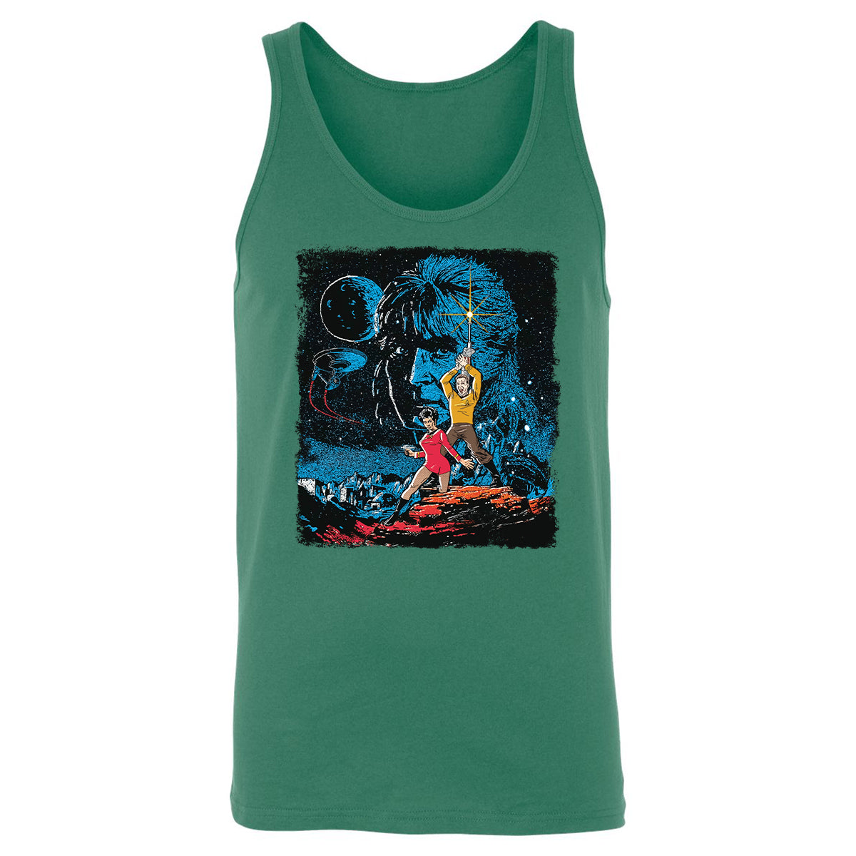 Unisex Jersey Tank - KASGVPZN - Kelly - 9