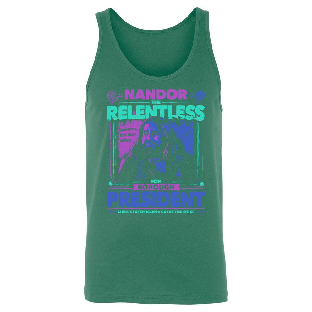 Unisex Jersey Tank - 7M7QY7TX - Kelly - 9