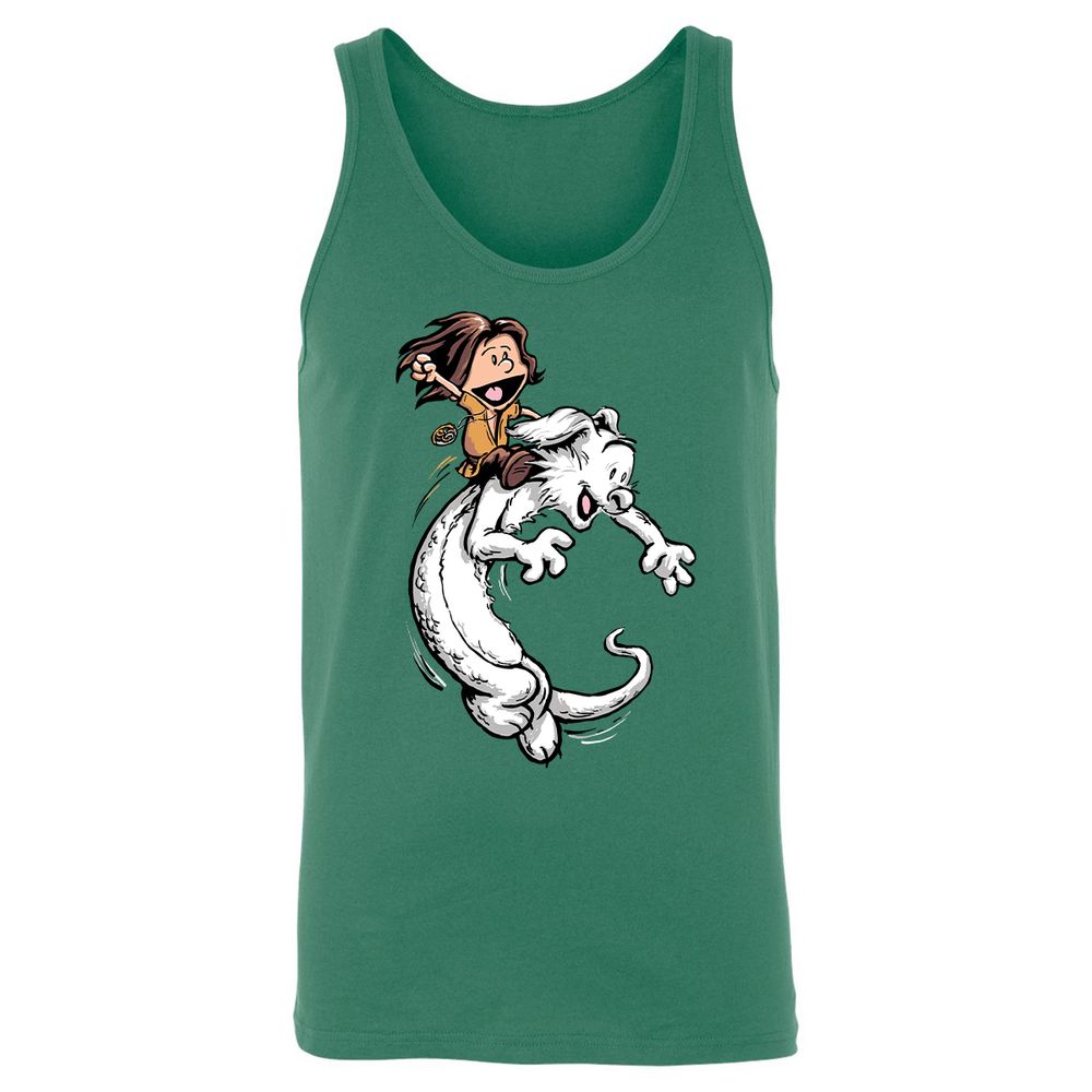 Unisex Jersey Tank - YFDHS6RN - Kelly - 9