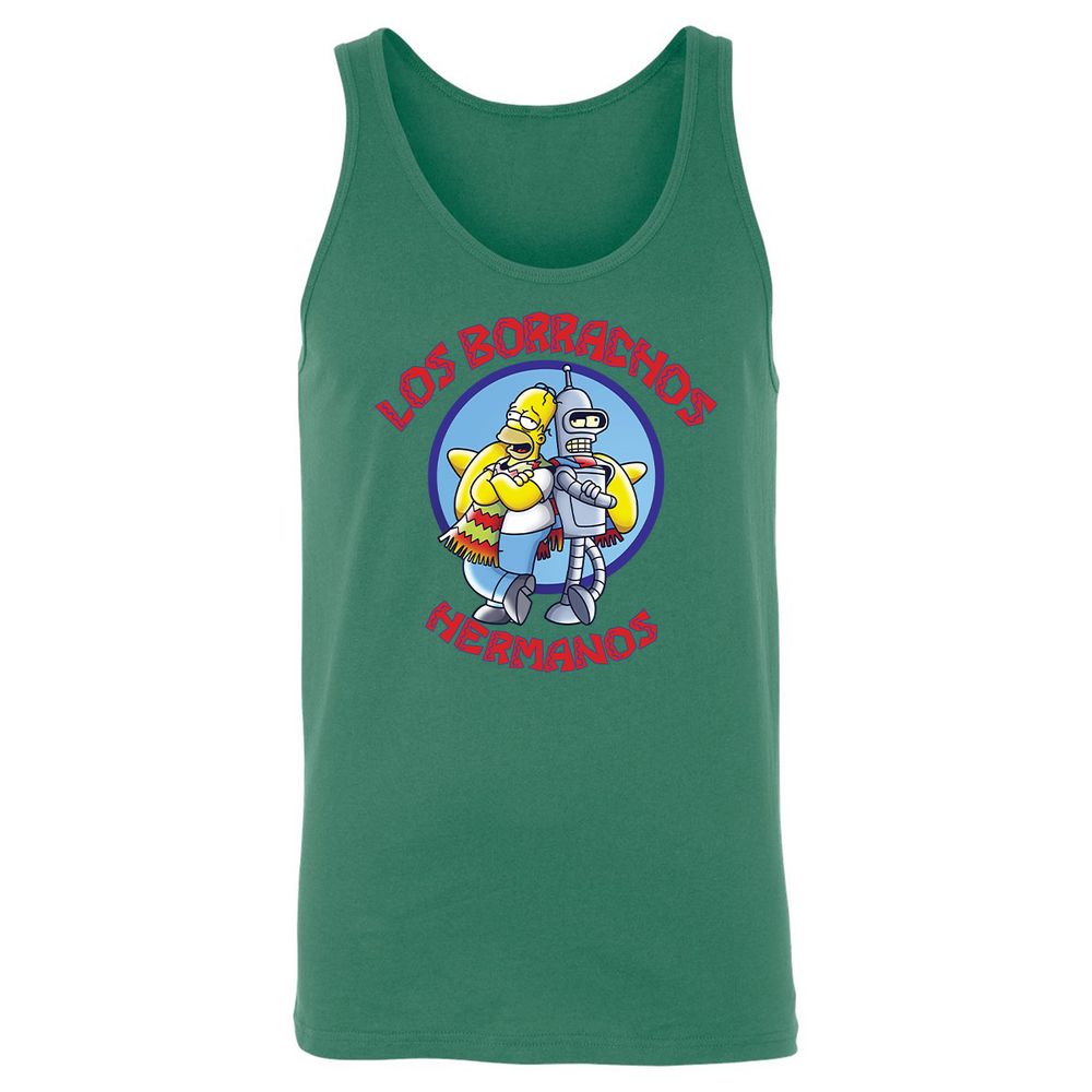 Unisex Jersey Tank - MCB1T5KH - Kelly - 9