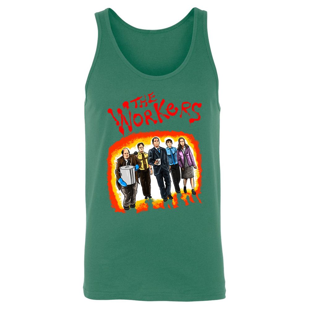 Unisex Jersey Tank - D178WL1H - Kelly - 9