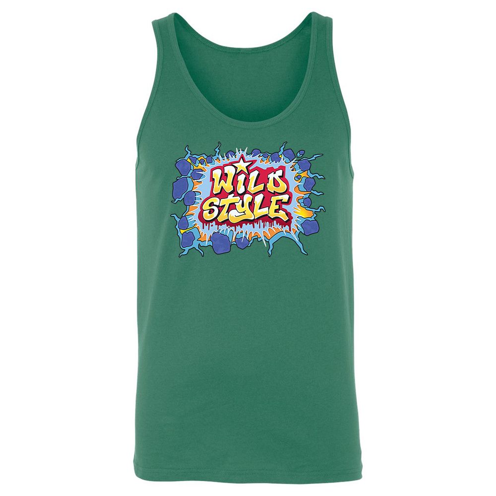 Unisex Jersey Tank - Black - Kelly - 9