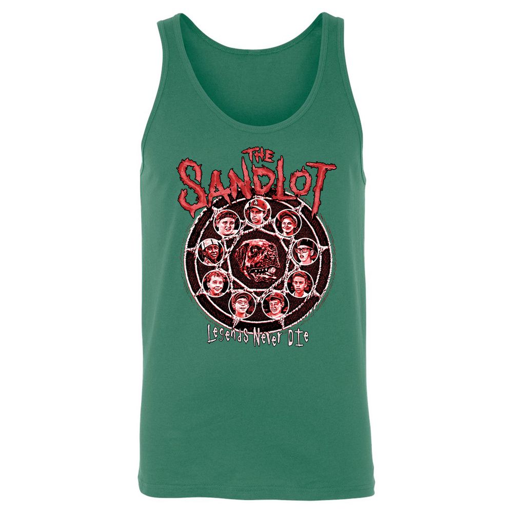 Unisex Jersey Tank - DJSHL549 - Kelly - 9