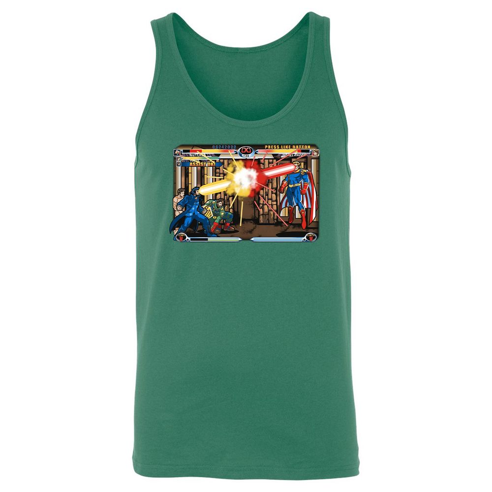 Unisex Jersey Tank - C4M8UNT5 - Kelly - 9