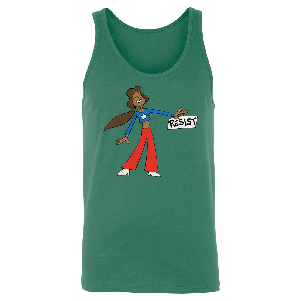 Unisex Jersey Tank - 7E2MV134 - Kelly - 9