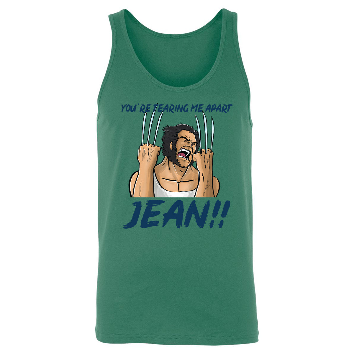 Unisex Jersey Tank - LBTP1PWS - Kelly - 9