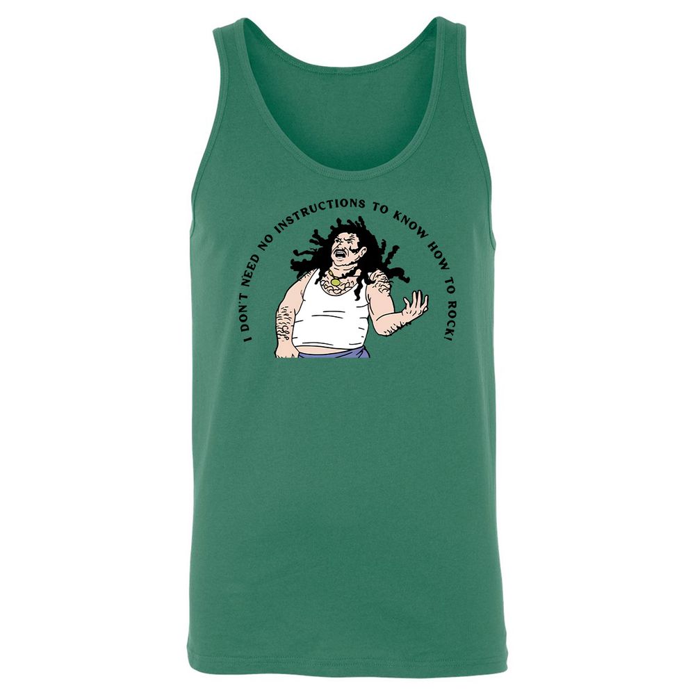 Unisex Jersey Tank - EUPPV88Y - Kelly - 9