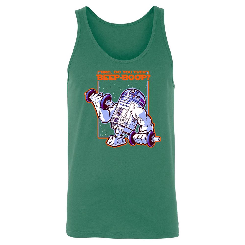 Unisex Jersey Tank - 3UFJVF72 - Kelly - 9