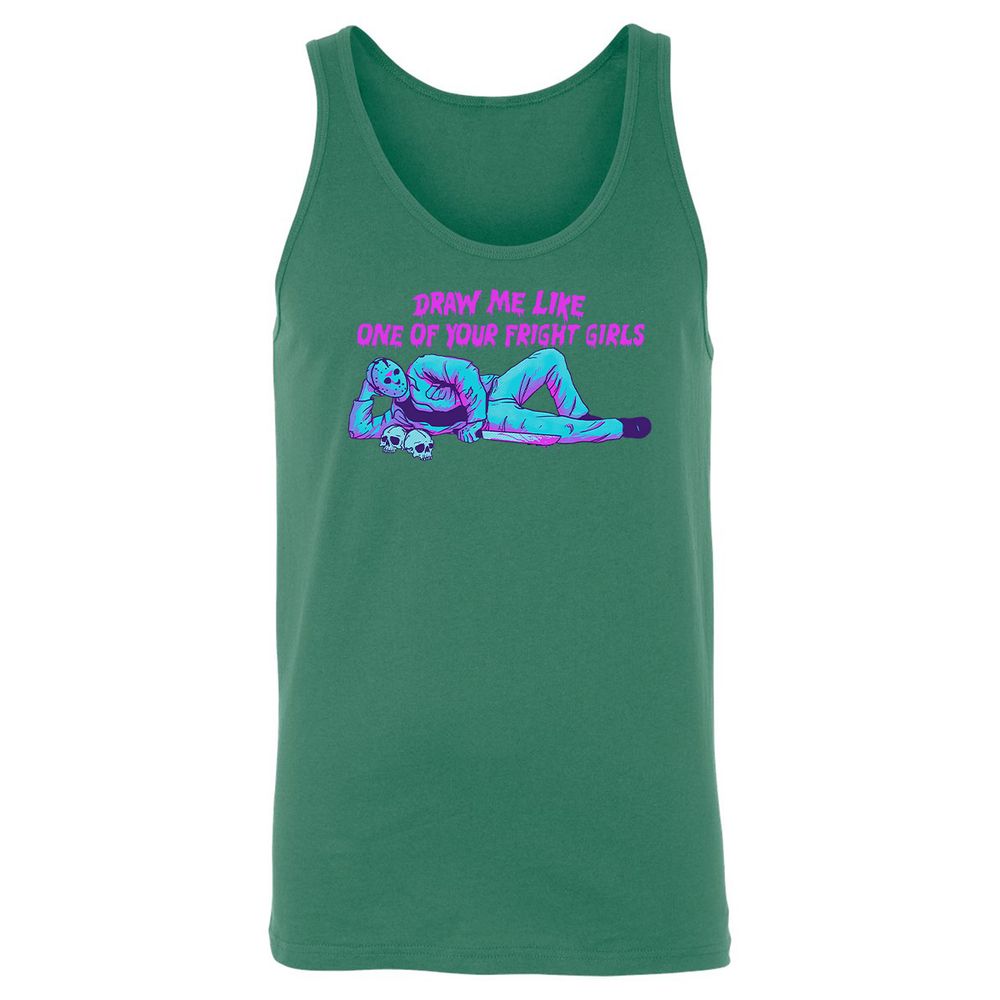 Unisex Jersey Tank - HX7PT4FQ - Kelly - 9