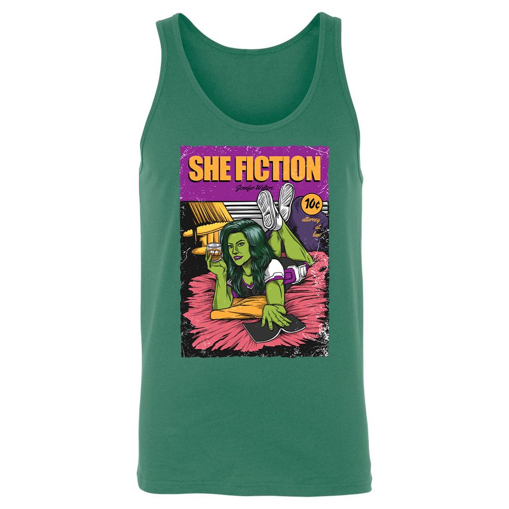 Unisex Jersey Tank - LYQ9JVRV - Kelly - 9