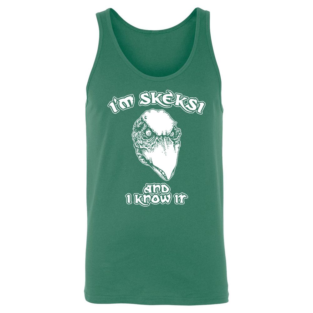 Unisex Jersey Tank - XQH4UW9A - Kelly - 9