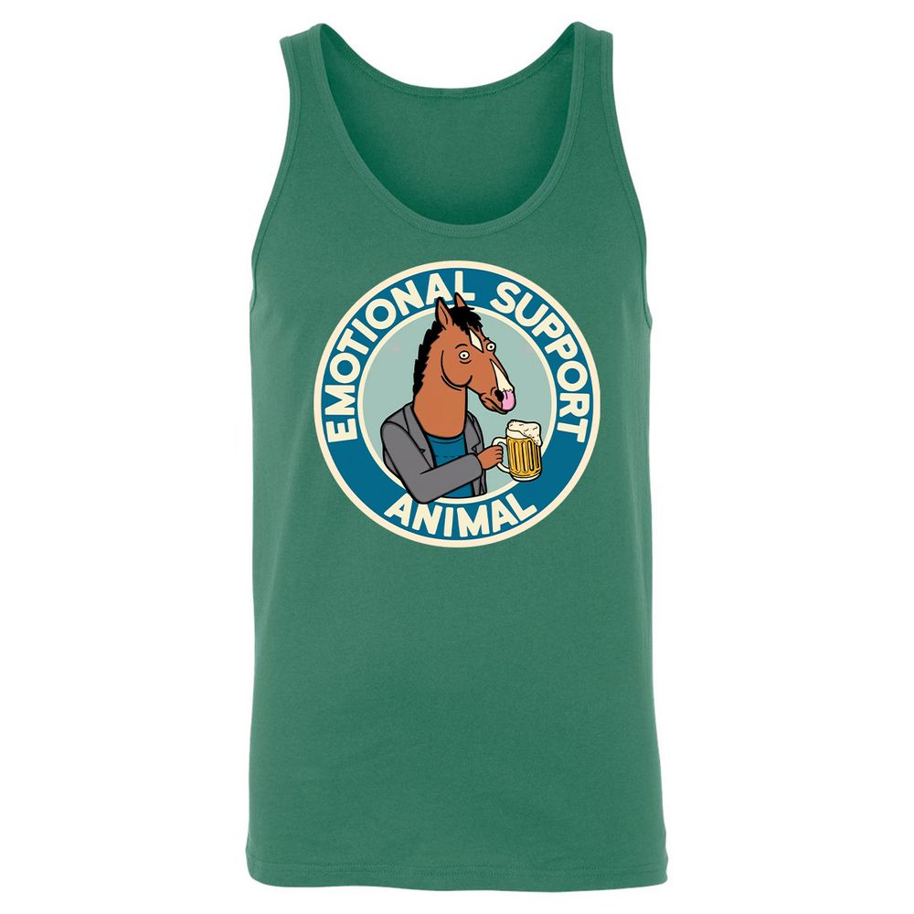 Unisex Jersey Tank - Y1CPJDX2 - Kelly - 9