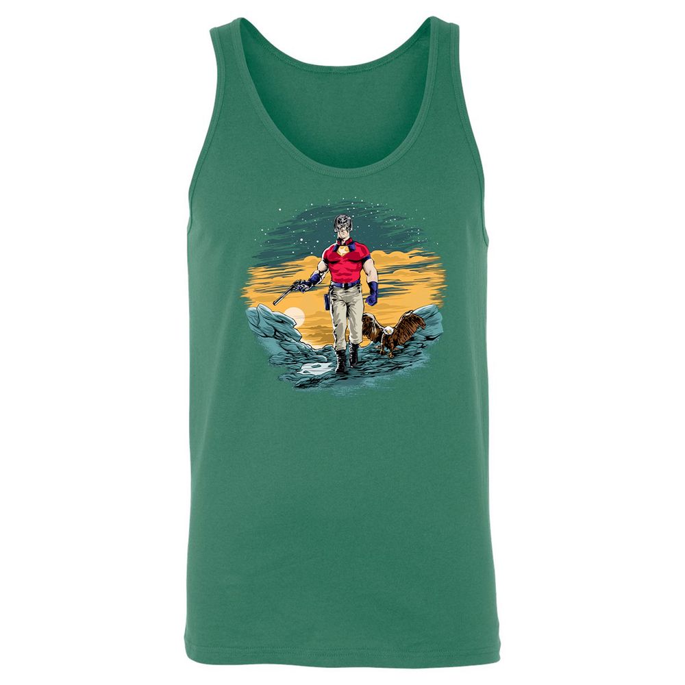 Unisex Jersey Tank - B22Y7Y8J - Kelly - 9