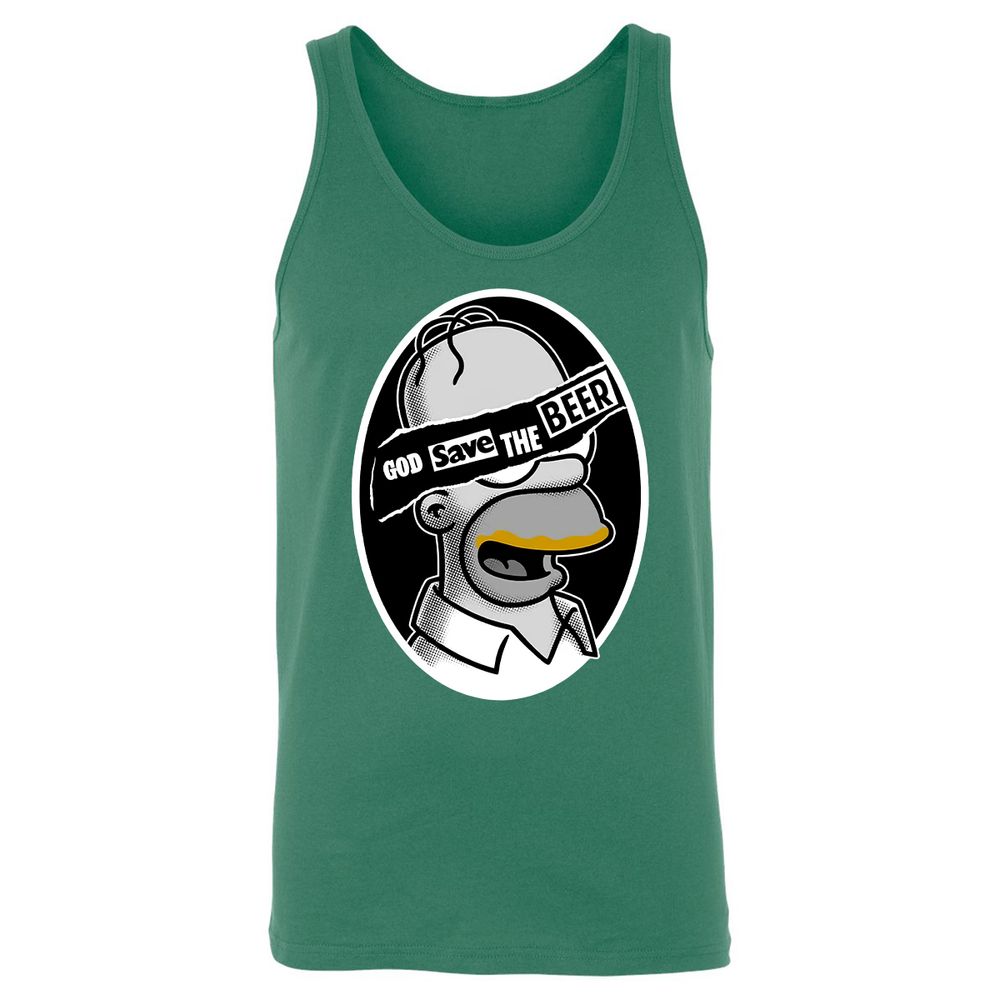Unisex Jersey Tank - EUTY9PUP - Kelly - 9