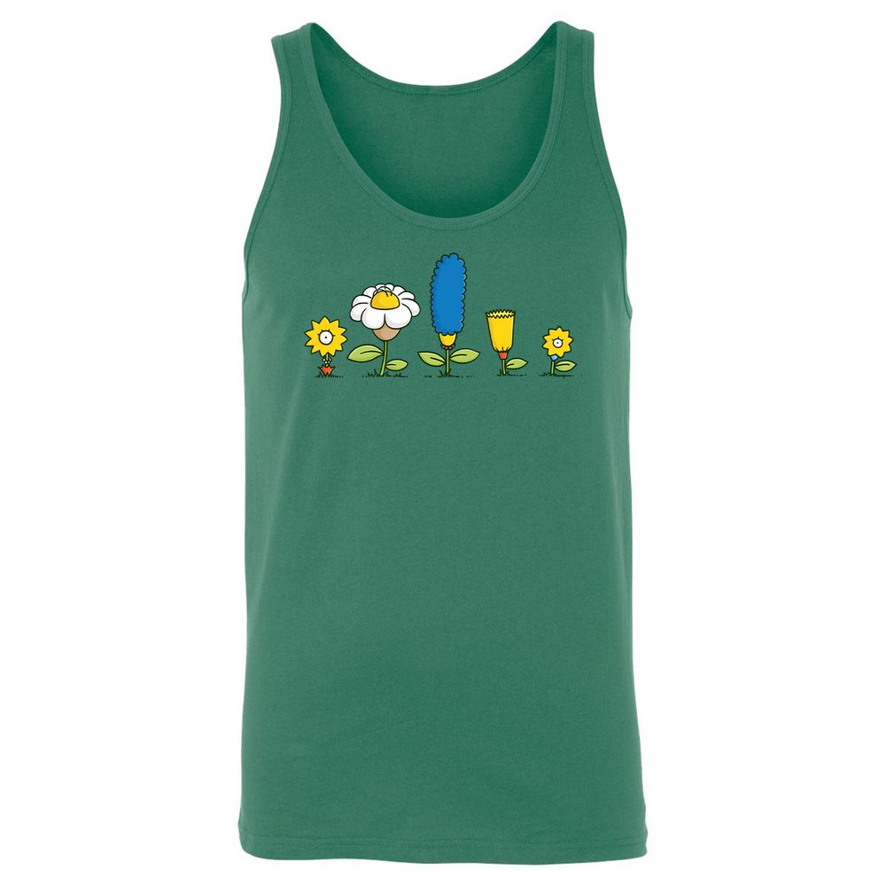 Unisex Jersey Tank - GTDTPVLX - Kelly - 9