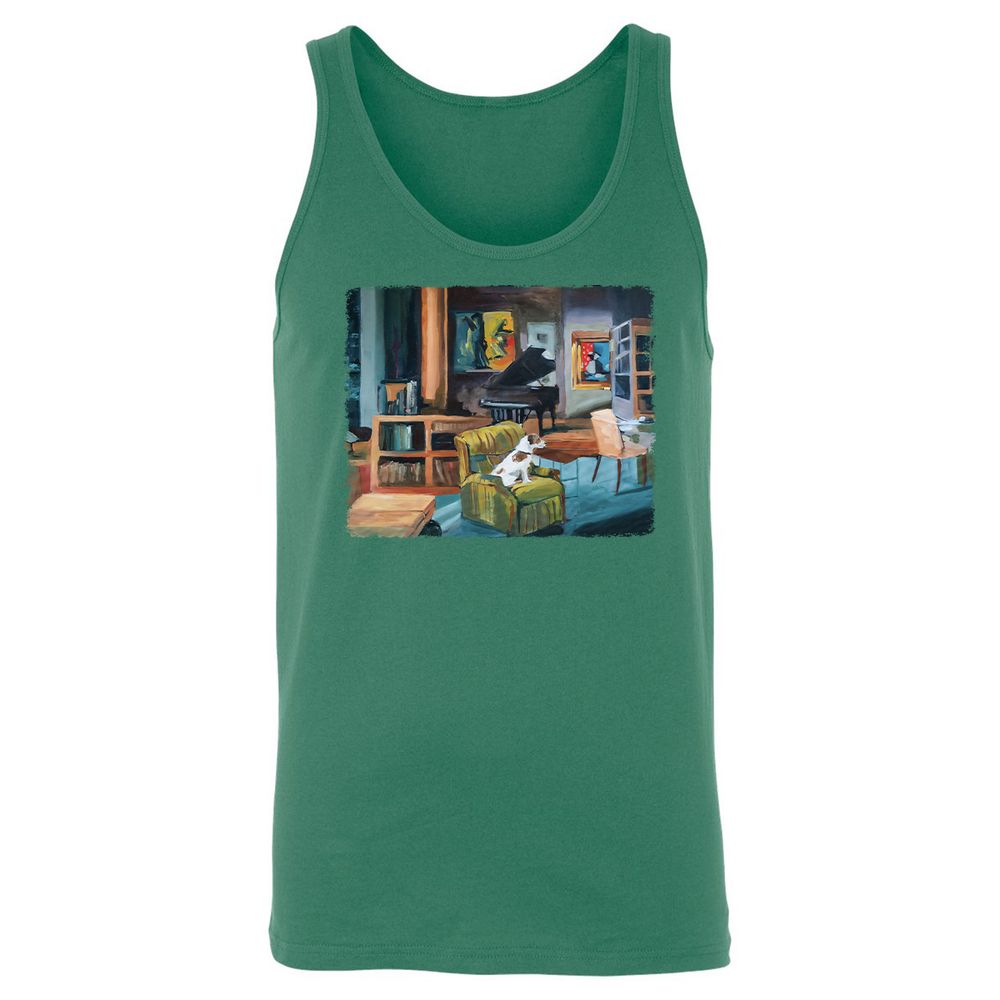 Unisex Jersey Tank - Z4JZ9E54 - Kelly - 9