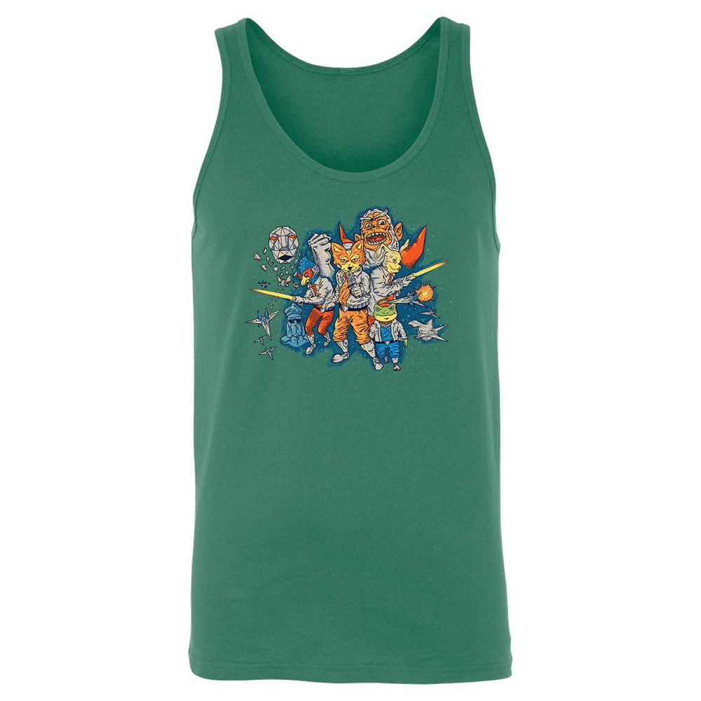 Unisex Jersey Tank - XQ45WR84 - Kelly - 9