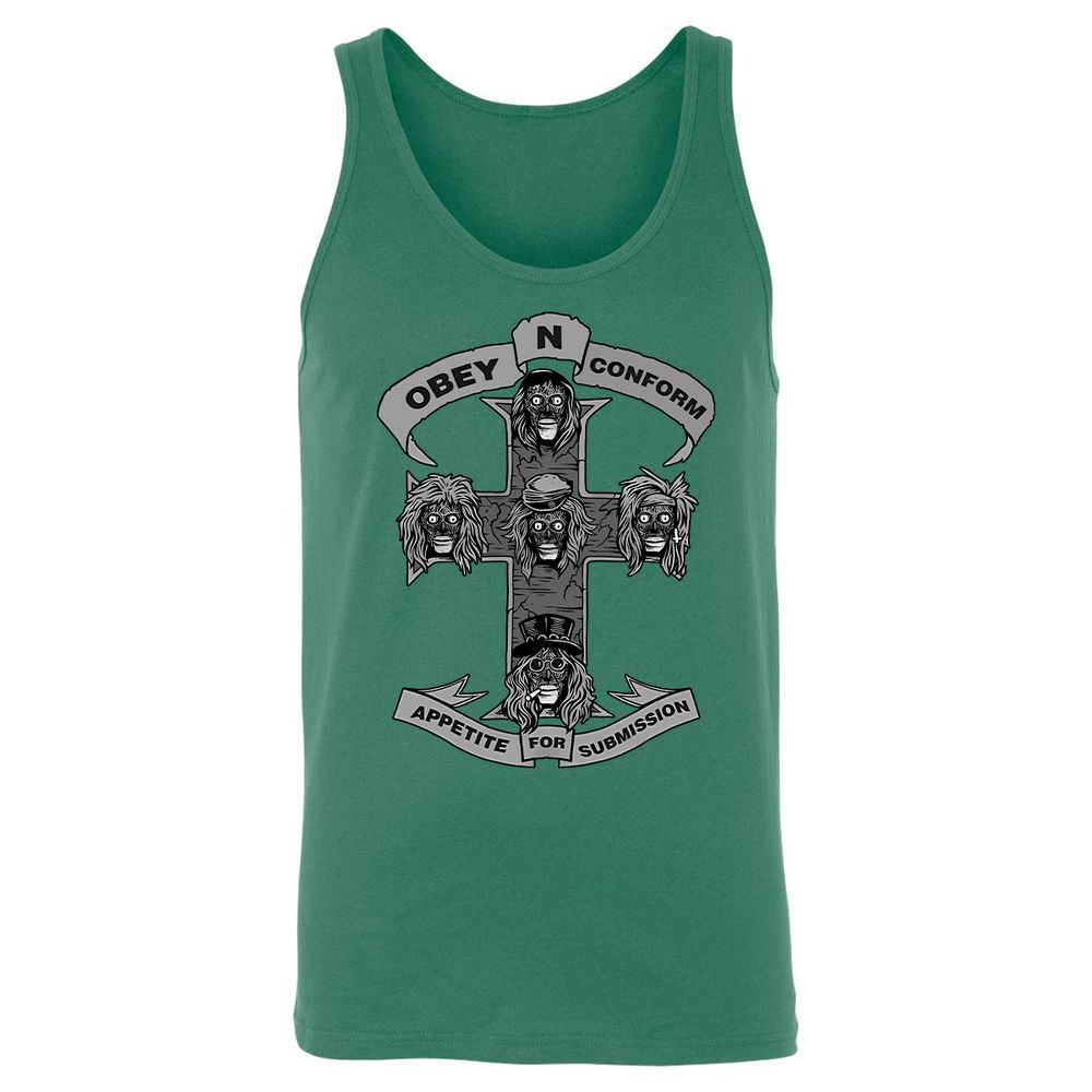 Unisex Jersey Tank - K5X6NM68 - Kelly - 9