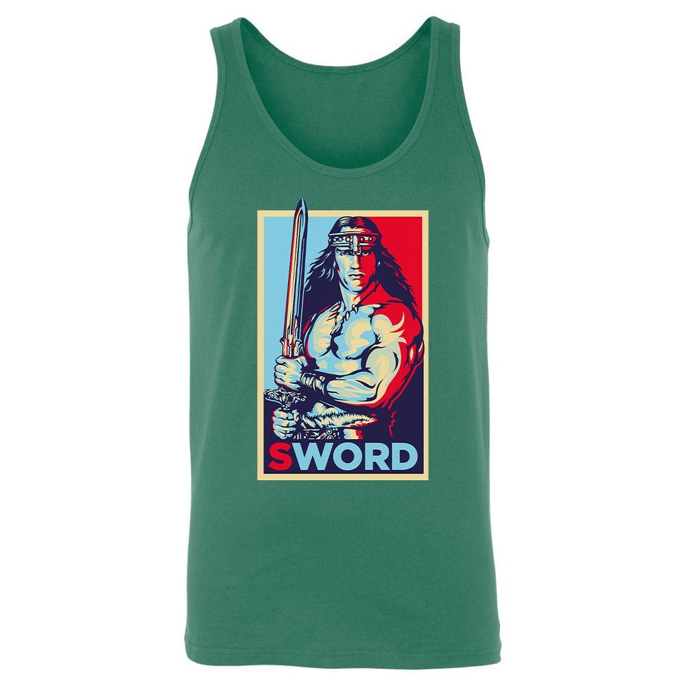 Unisex Jersey Tank - GX6QMY67 - Kelly - 9