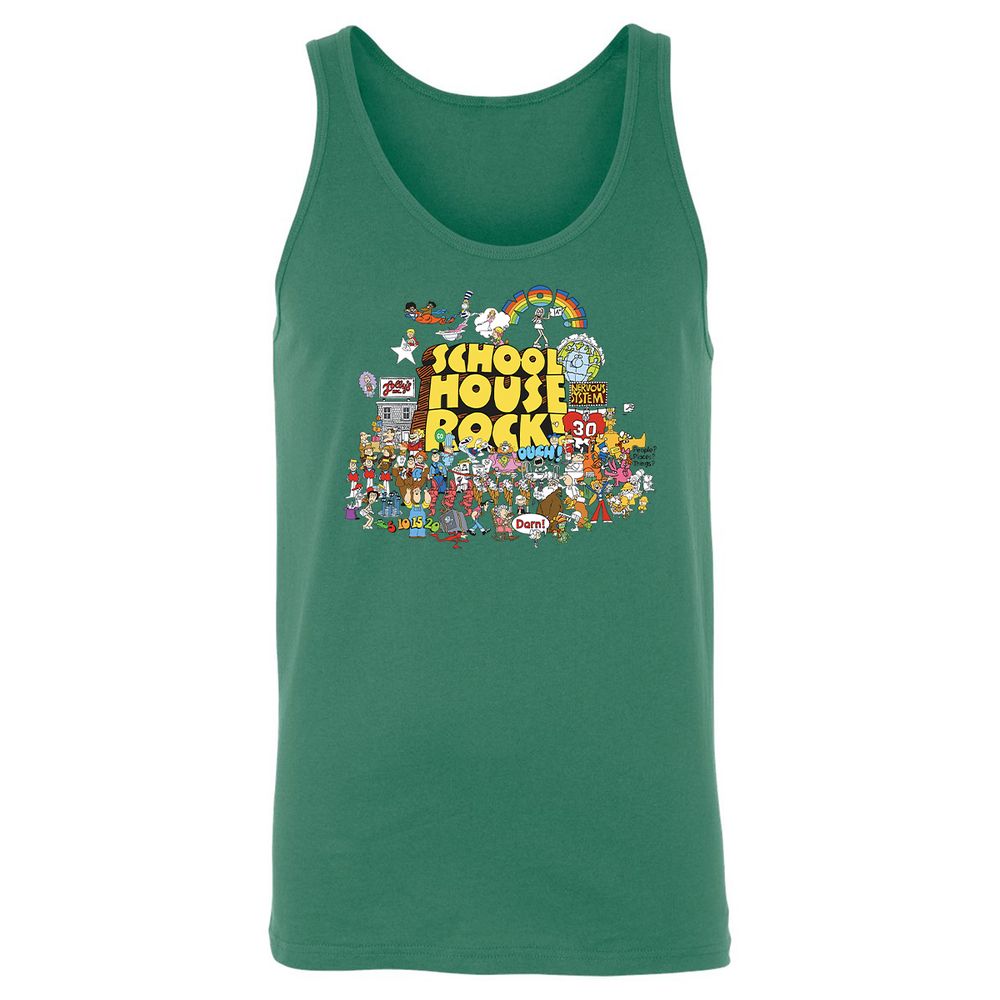 Unisex Jersey Tank - RCNA9TL3 - Kelly - 9