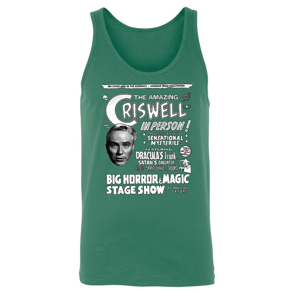 Unisex Jersey Tank - QN8FY48D - Kelly - 9