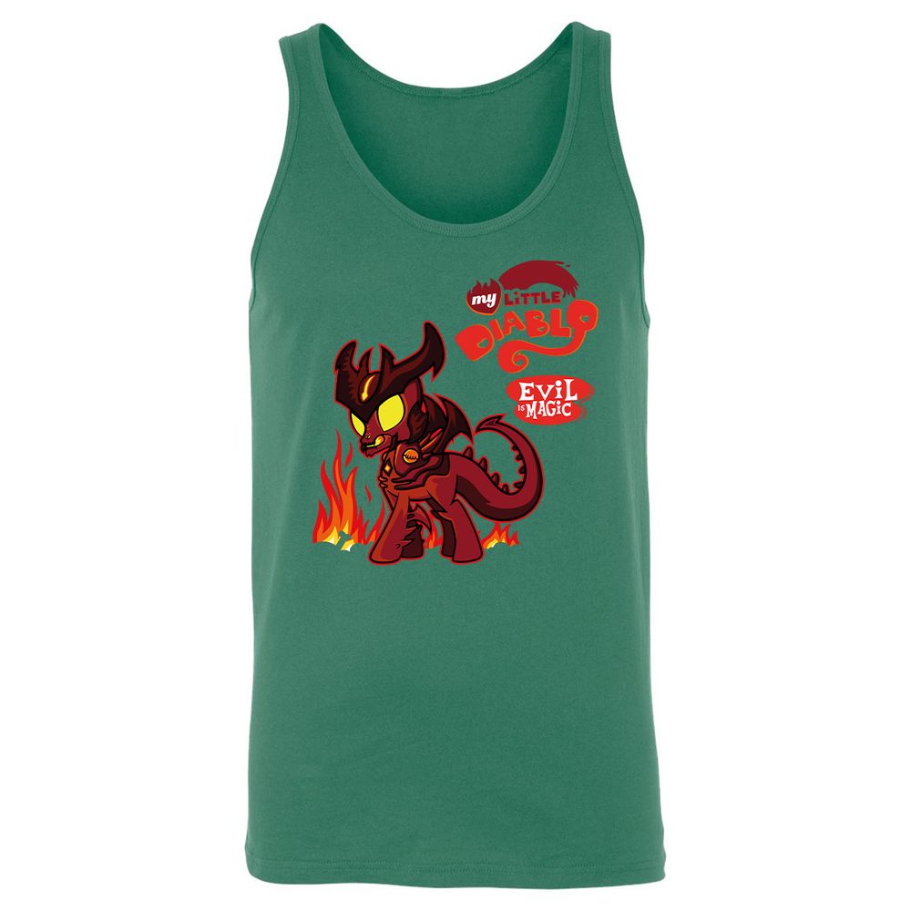 Unisex Jersey Tank - RTD53R49 - Kelly - 9