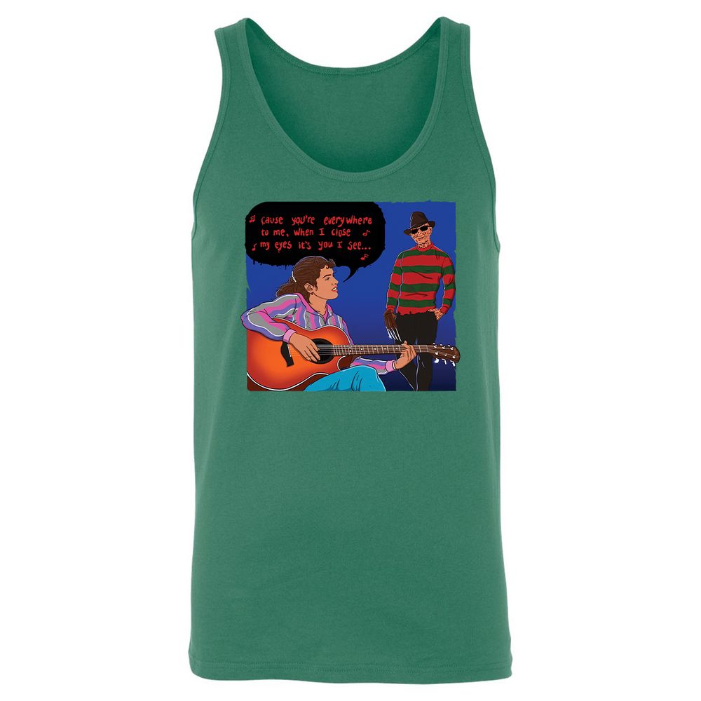 Unisex Jersey Tank - F6S38P9X - Kelly - 9
