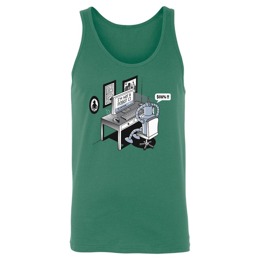 Unisex Jersey Tank - PFQBG3ZW - Kelly - 9