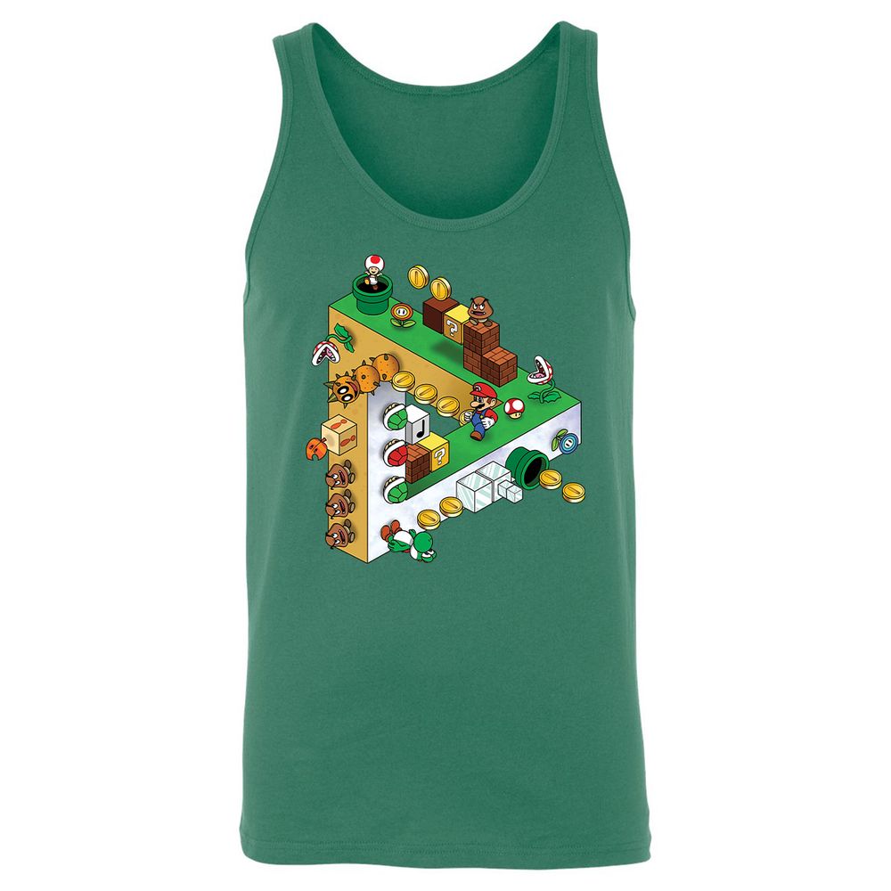 Unisex Jersey Tank - 9521Z54E - Kelly - 9
