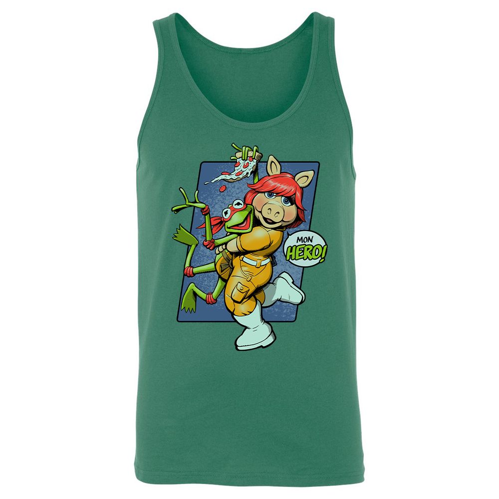 Unisex Jersey Tank - 3PT34J58 - Kelly - 9