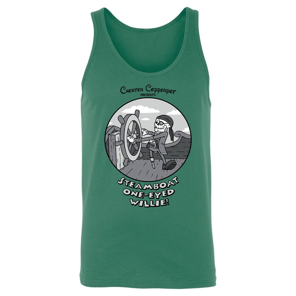 Unisex Jersey Tank - JX77AAGK - Kelly - 9