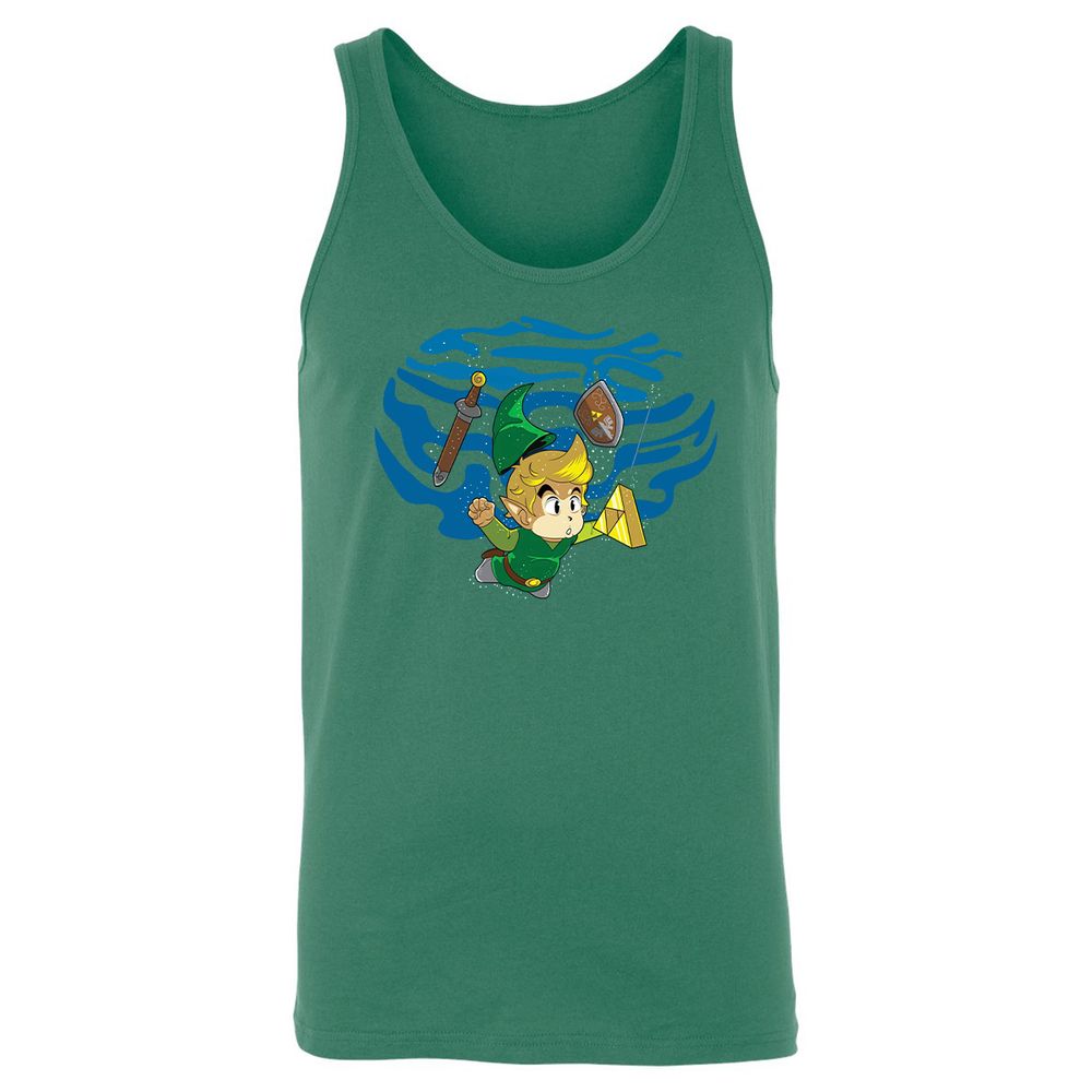 Unisex Jersey Tank - 64ZM82BU - Kelly - 9