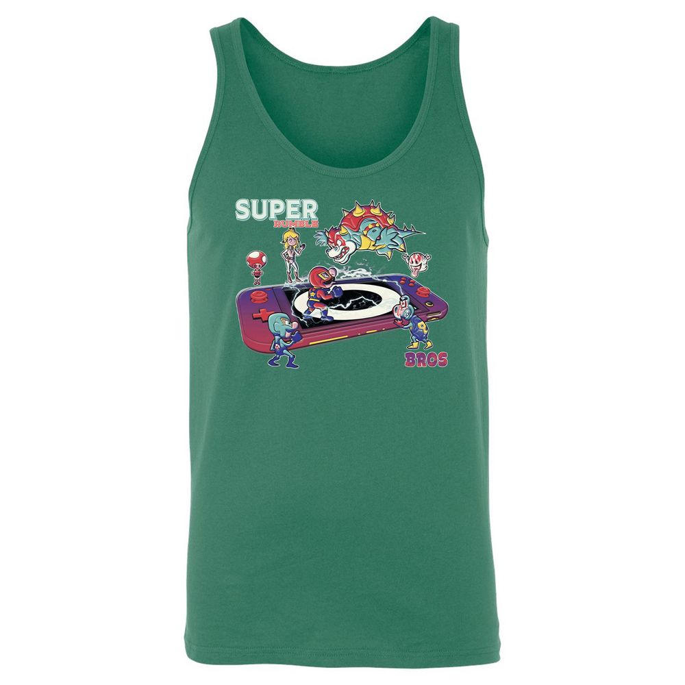 Unisex Jersey Tank - 8W18JUS4 - Kelly - 9
