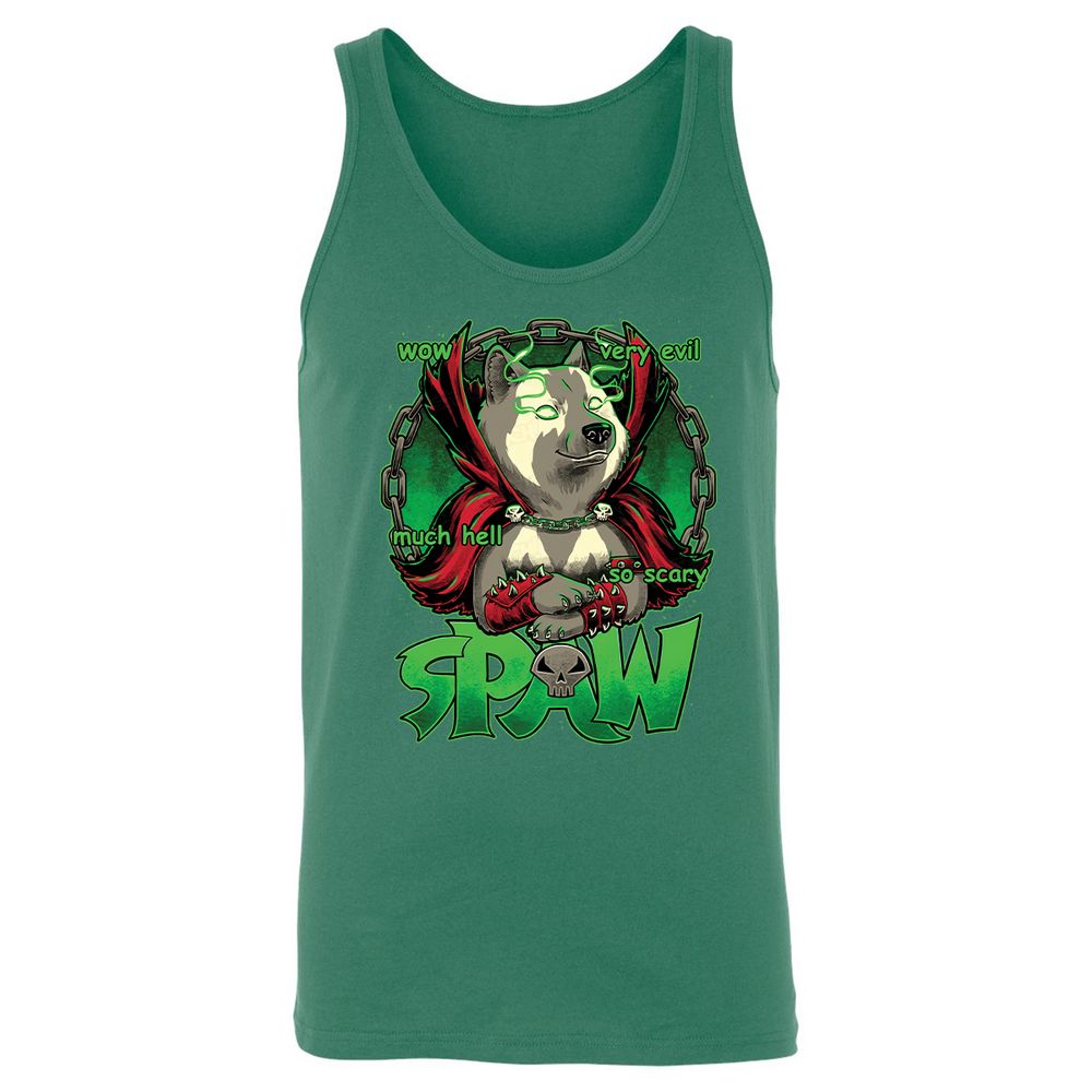 Unisex Jersey Tank - EQLB4R84 - Kelly - 9