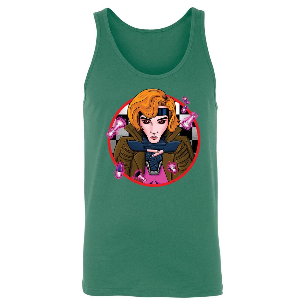 Unisex Jersey Tank - BGCS667Q - Kelly - 9