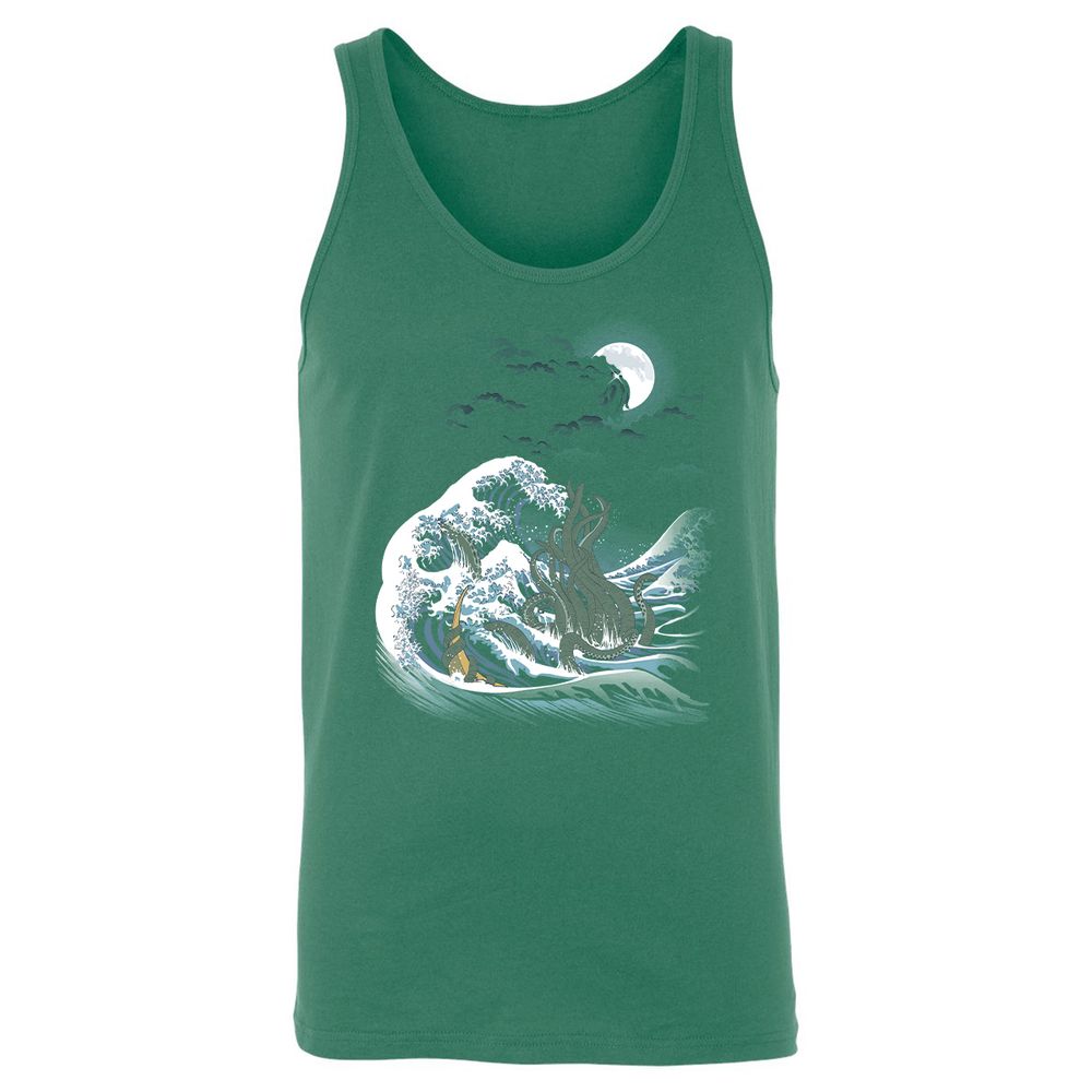 Unisex Jersey Tank - TXQU834Z - Kelly - 9