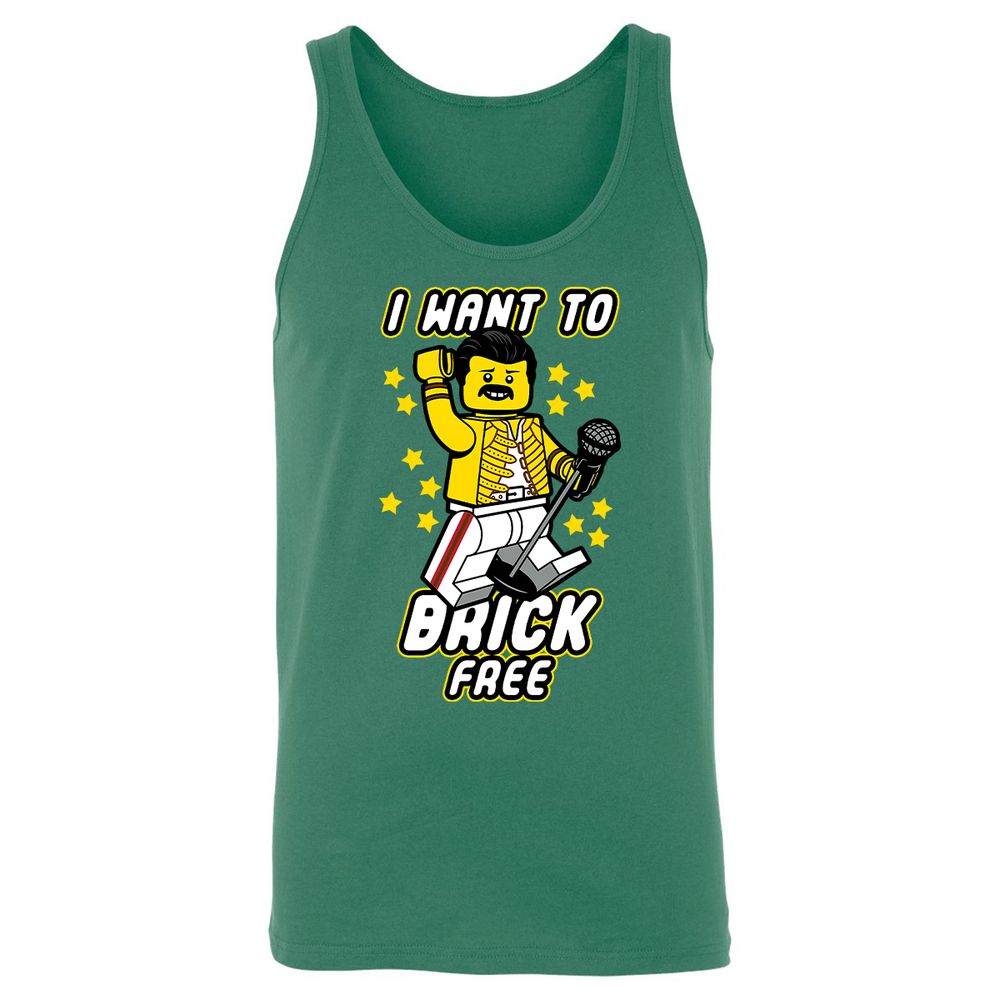 Unisex Jersey Tank - X1UXD475 - Kelly - 9