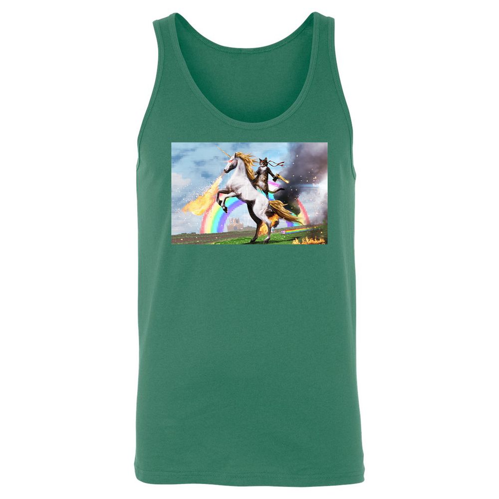 Unisex Jersey Tank - 44BVCE6S - Kelly - 9