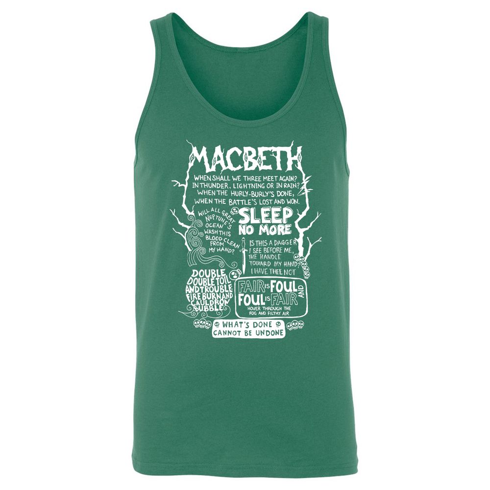 Unisex Jersey Tank - RADNU5DH - Kelly - 9