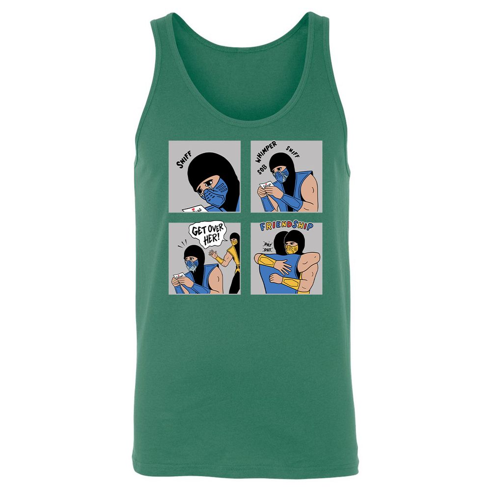Unisex Jersey Tank - 42C3X72D - Kelly - 9