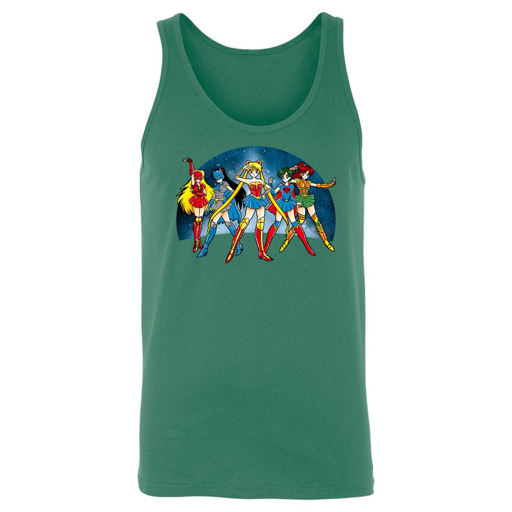 Unisex Jersey Tank - B2GNLHF8 - Kelly - 9