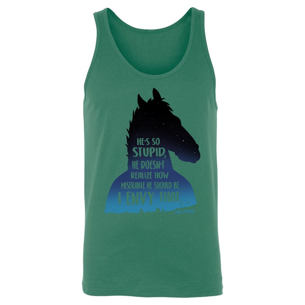 Unisex Jersey Tank - 1MSPRJLF - Kelly - 9