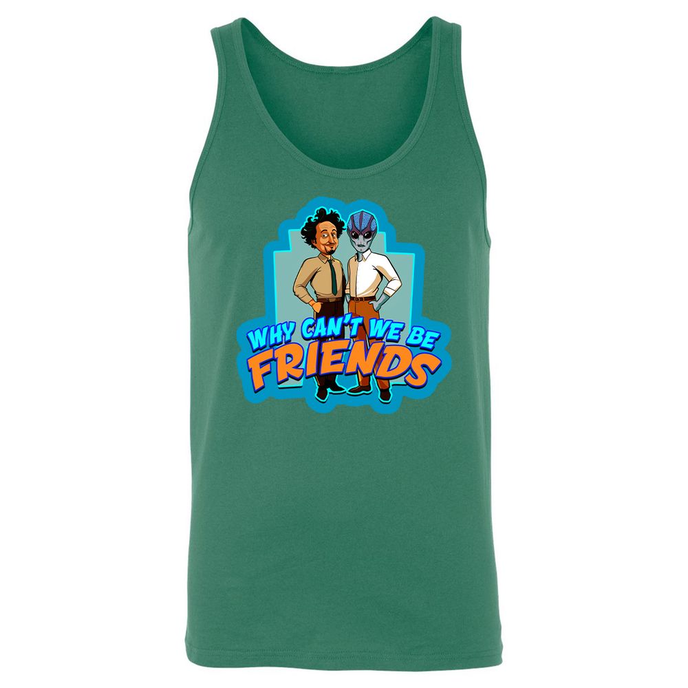 Unisex Jersey Tank - FUGSD9L1 - Kelly - 9
