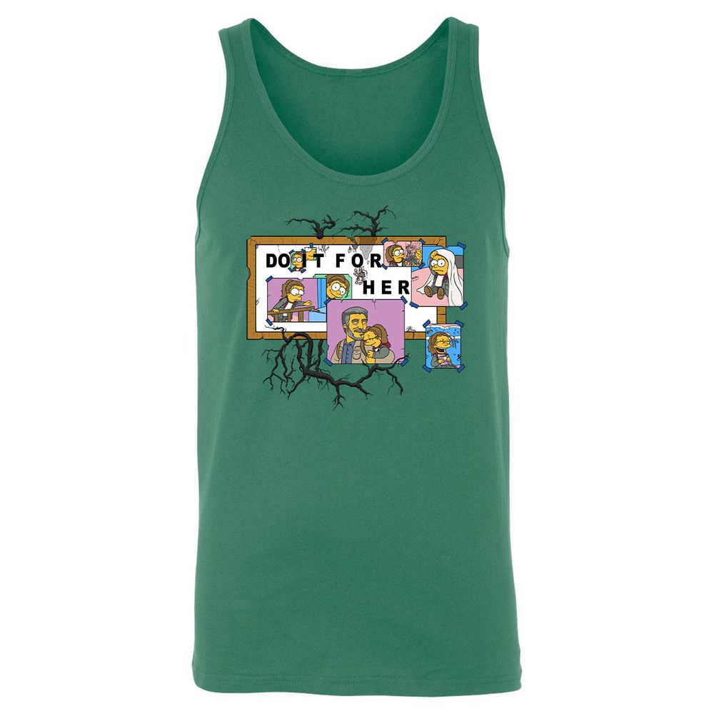 Unisex Jersey Tank - G55RDMD3 - Kelly - 9