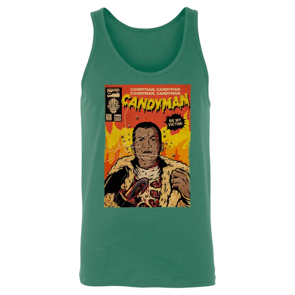 Unisex Jersey Tank - CV76TMHU - Kelly - 9